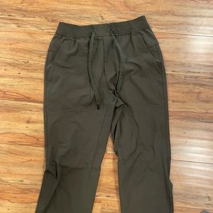 Dark Green ABC Sweatpants Joggers